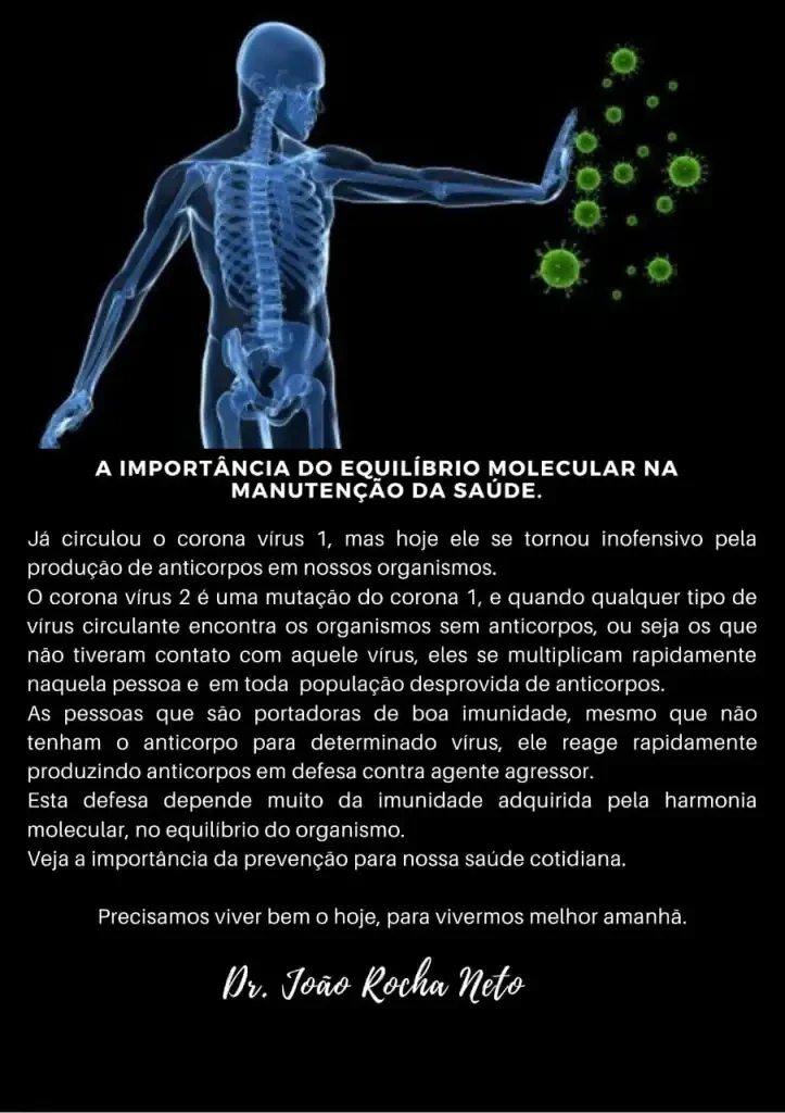 Equilíbrio Molecular e COVID-19